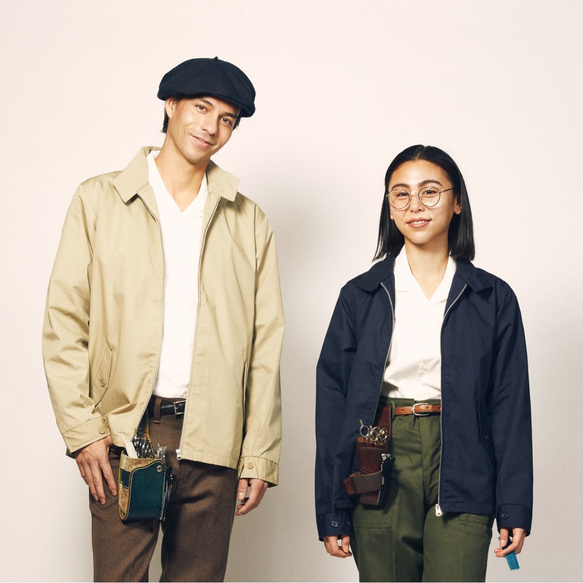 T/C スウィングトップ(裏地付) | ビッグサイズ | 1枚 | 7078-01 | ネイビー