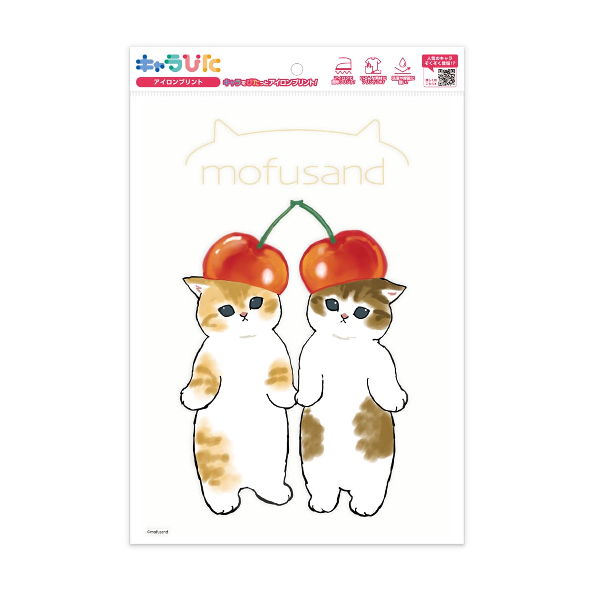 mofusandアイロンプリントシート A43 | ノベルティ(小物) | 1枚 | CK-B-202310-a43 | F