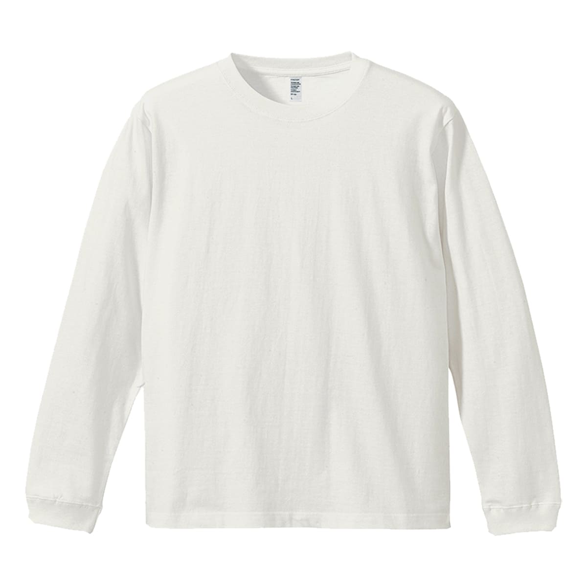 6.6オンス ロングスリーブコンフォートTシャツ(1.6インチリブ) | メンズ | 1枚 | DF1201 | アイボリー