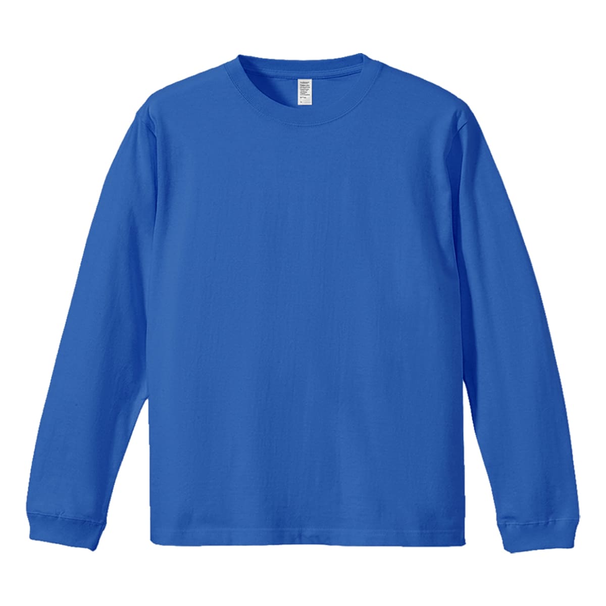 6.6オンス ロングスリーブコンフォートTシャツ(1.6インチリブ) | メンズ | 1枚 | DF1201 | ロイヤルブルー