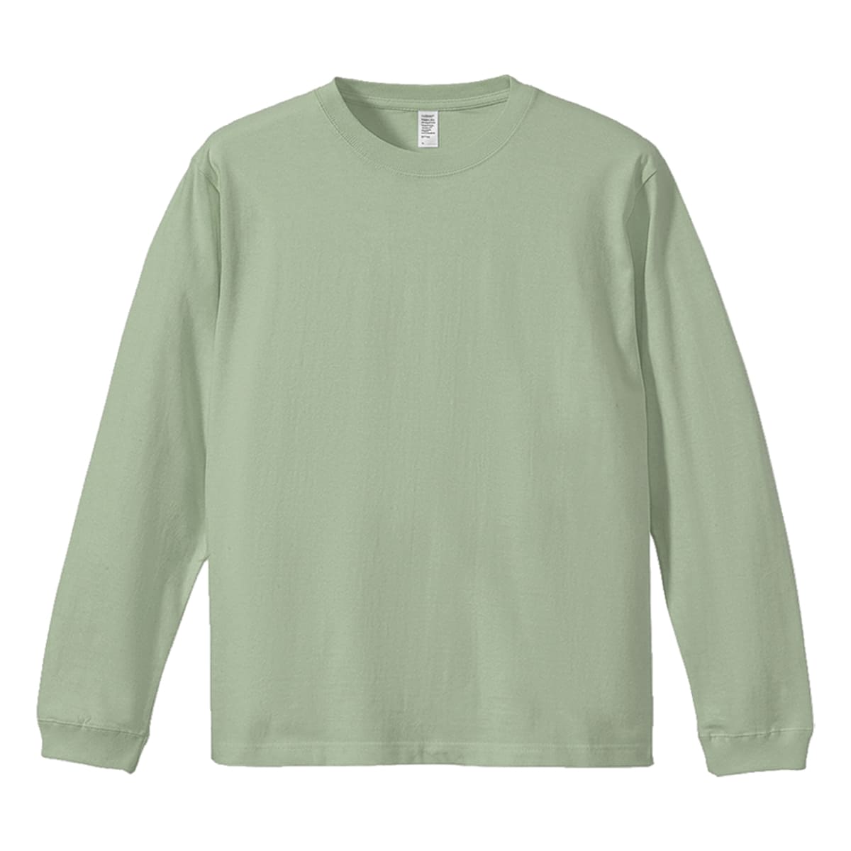 6.6オンス ロングスリーブコンフォートTシャツ(1.6インチリブ) | メンズ | 1枚 | DF1201 | セージグリーン