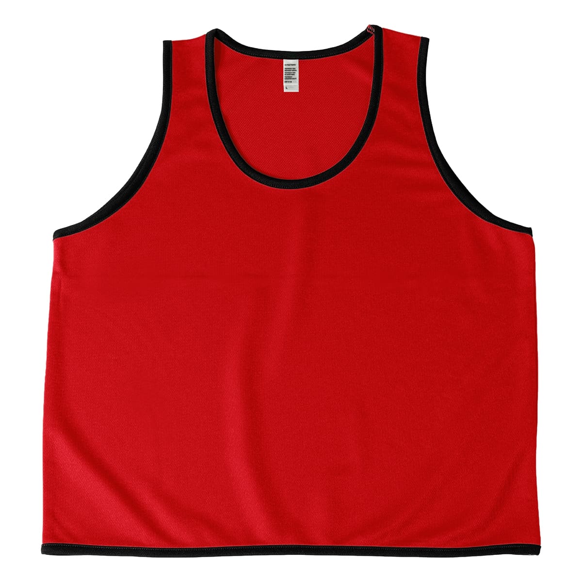 プレミアムプロモーションビブス | ユニフォーム | 1枚 | DF4104 | レッド