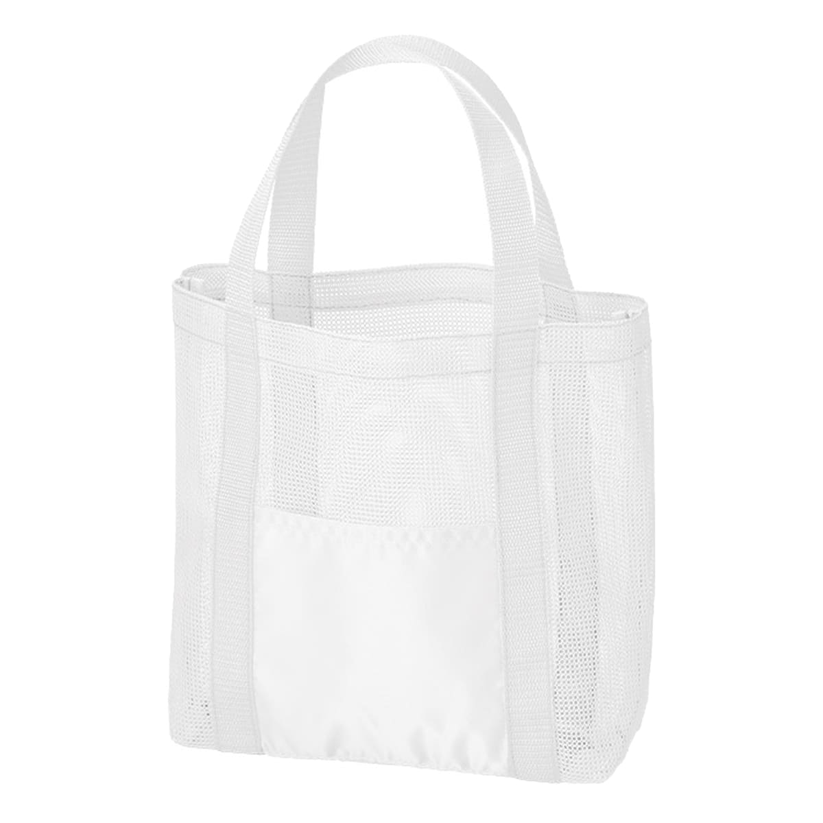 メッシュライントート(M) | ノベルティ(小物) | 1枚 | TR-1395 | ホワイト