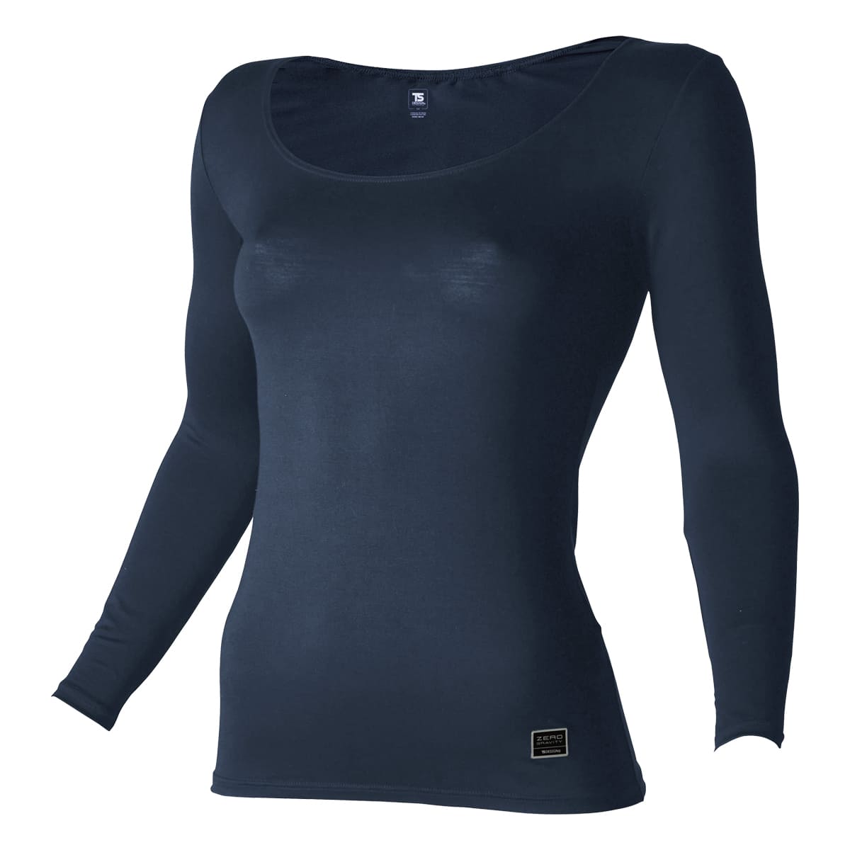 EXライトレディースロングスリーブシャツ | ユニフォーム | 1枚 | 811052 | ネイビー