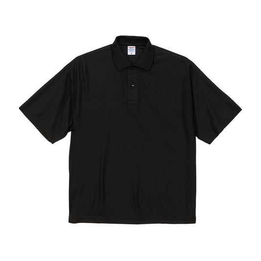 4.7オンス スペシャル ドライ カノコ ビッグシルエット ポロシャツ（ローブリード） | メンズ | 1枚 | 2025-01 | ブラック