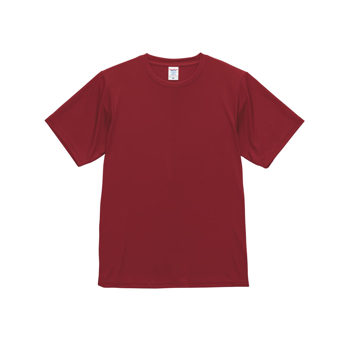 4.4オンス ドライスムース リサイクルポリエステル Tシャツ | メンズ | 1枚 | 5700-01 | バーガンディ