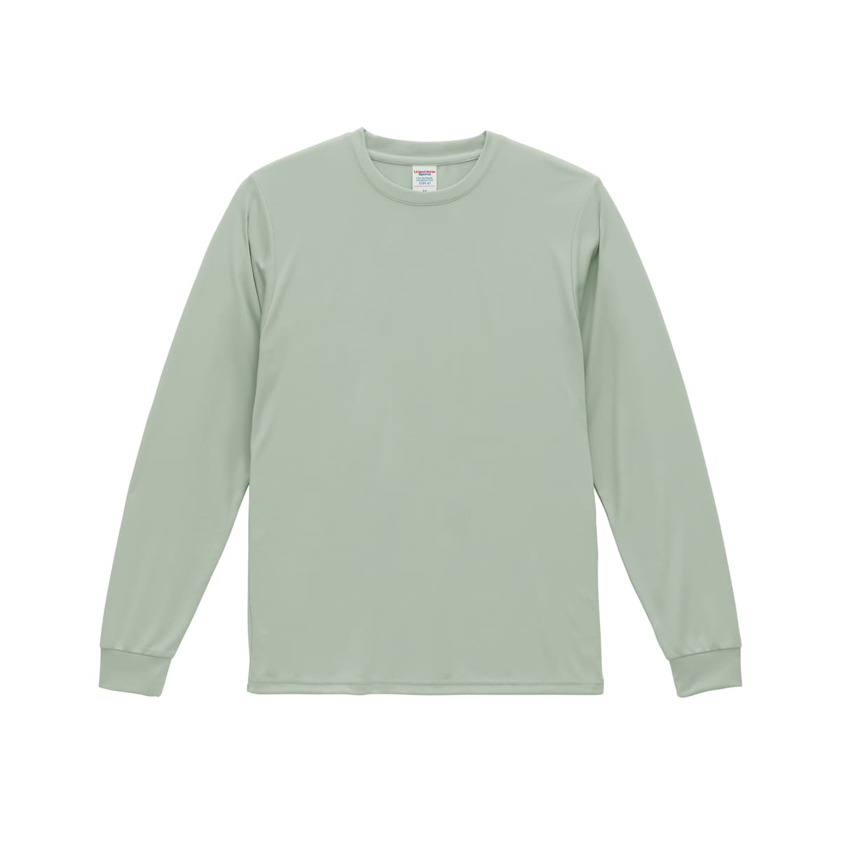 4.4オンス ドライスムース リサイクルポリエステル ロングスリーブ Tシャツ | ビッグサイズ | 1枚 | 5709-01 | スモーキーグリーン