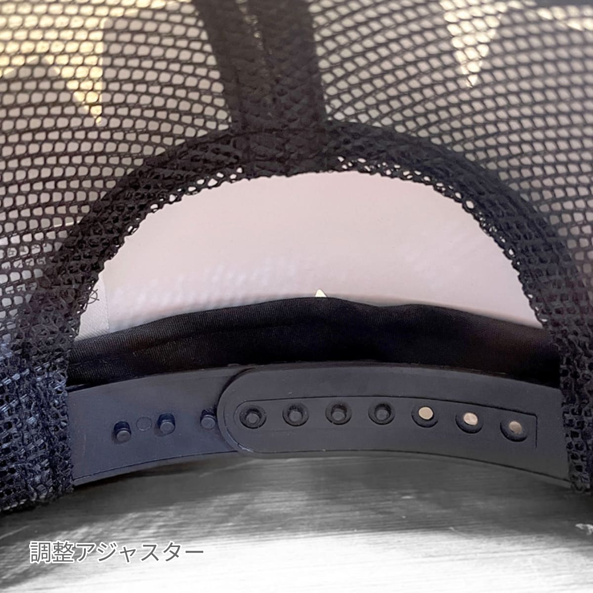 フラットバイザー メッシュキャップ | ノベルティ(小物) | 1枚 | DF2201 | ホワイト×グリーン