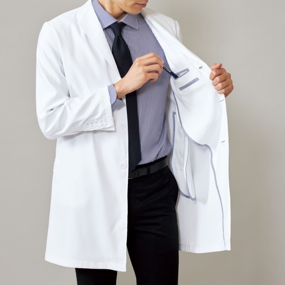 メンズシングルコート | ユニフォーム | 1枚 | 1540SG | ホワイト