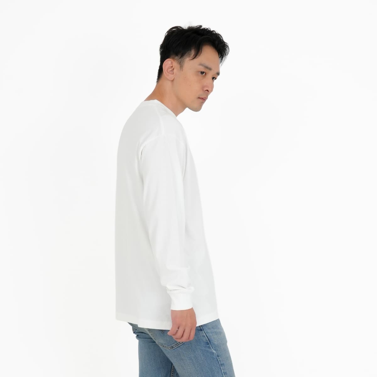 6.5オンス ピグメントダイ ロングスリーブTシャツ | メンズ | 1枚 | MS1171 | ネイビー