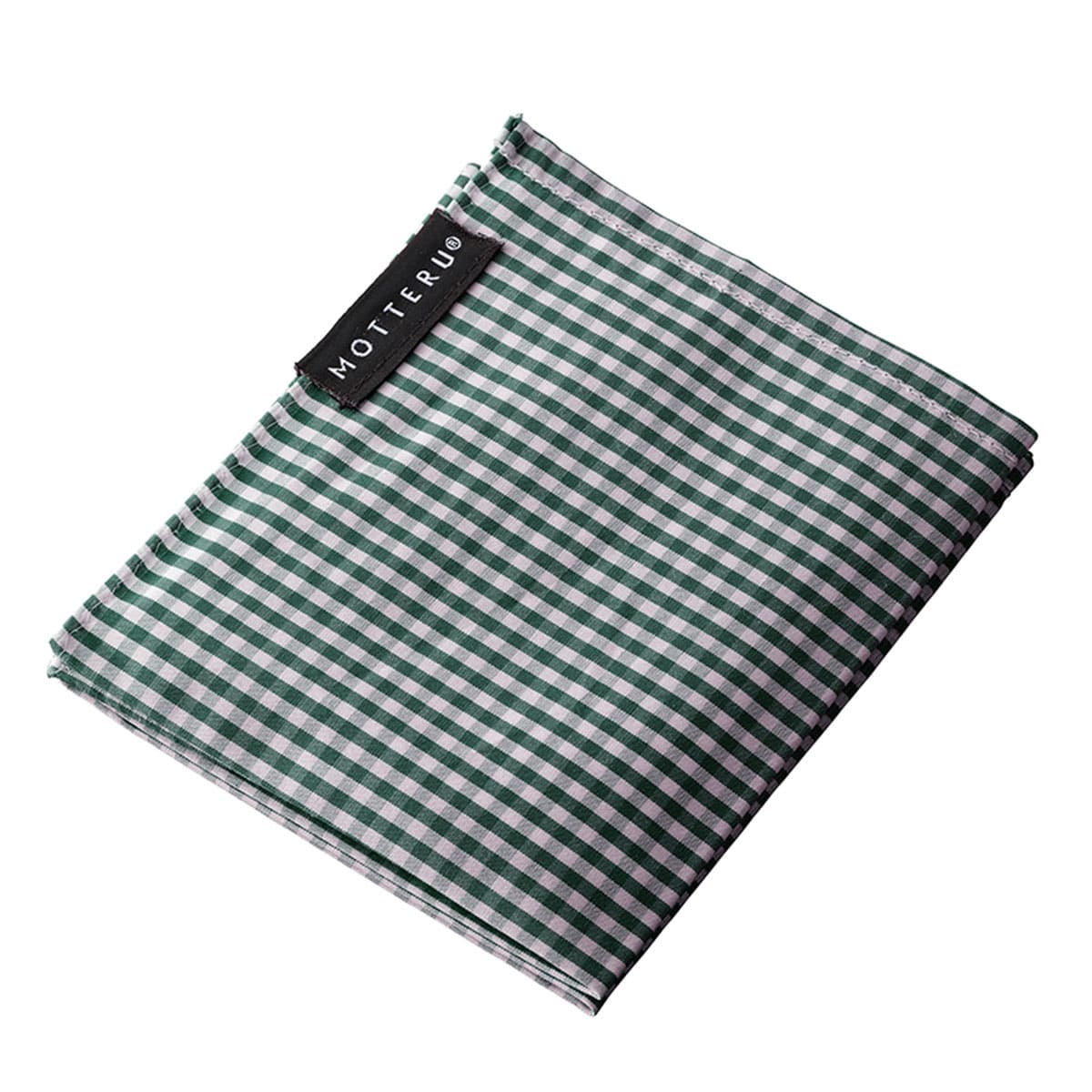 MOTTERU ポケスク ハンカチ ギンガムチェック | ノベルティ(小物) | 1枚 | MO-2001 | グリーン