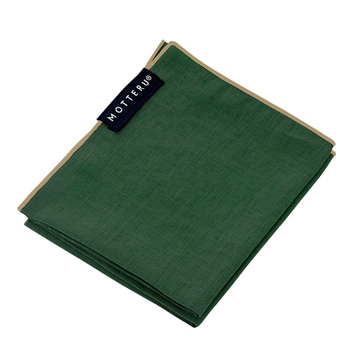 MOTTERU ポケスク ハンカチ ヘミング | ノベルティ(小物) | 1枚 | MO-2002 | グリーン
