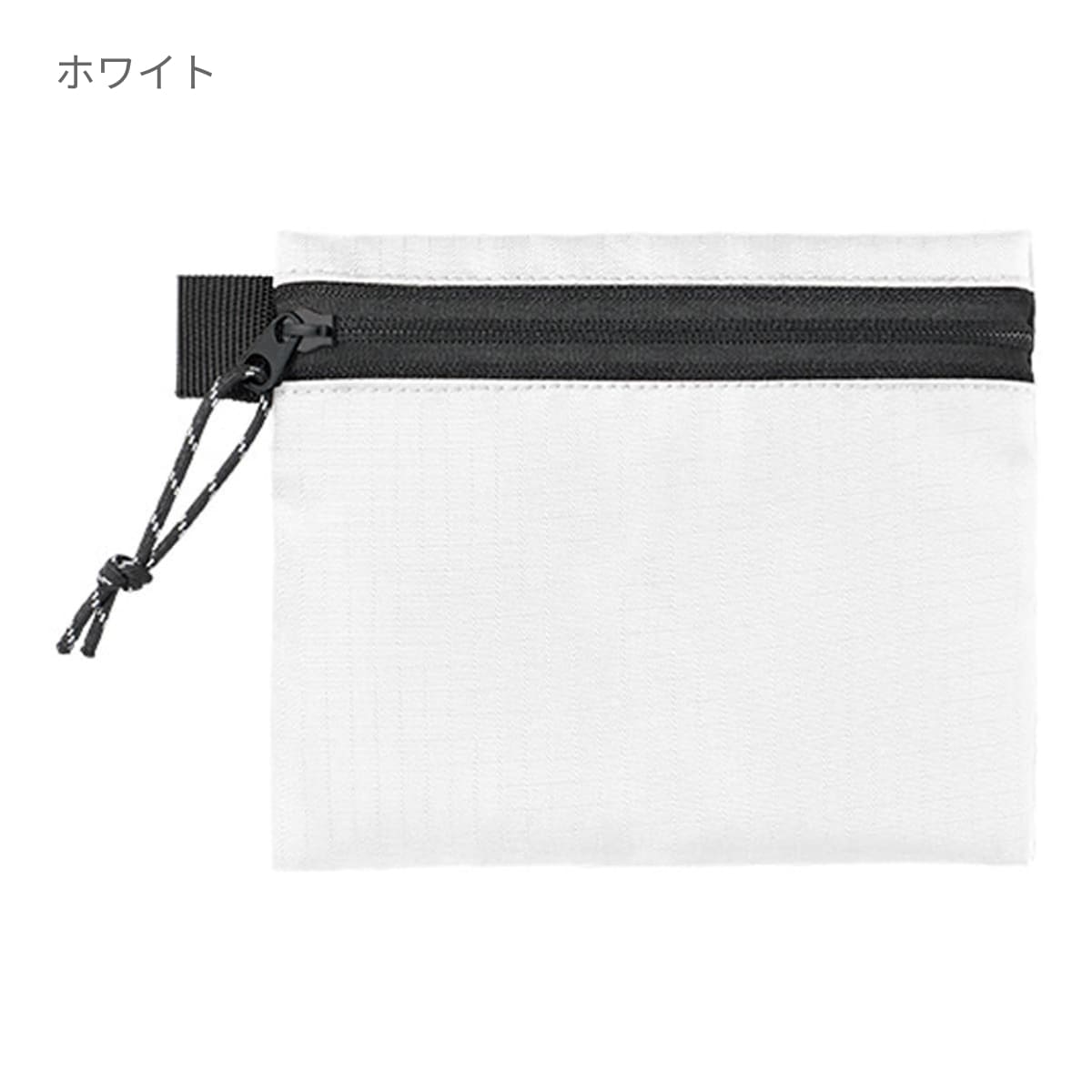 リップストップフラットポーチ(SS) | ノベルティ(小物) | 1枚 | TP-0058 | ネイビー