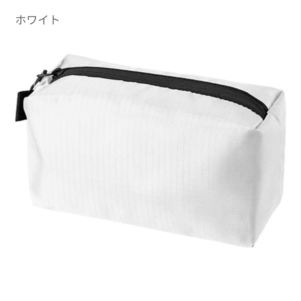 リップストップスクエアポーチ(M) | ノベルティ(小物) | 1枚 | TP-0061 | ブラック