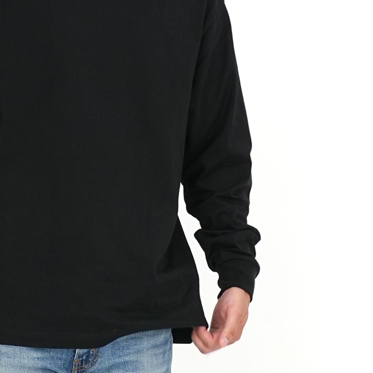 6.5オンス ファインジャージー ロングスリーブ Tシャツ(2.1インチリブ) | メンズ | 1枚 | 1111-01 | シナモンブラウン