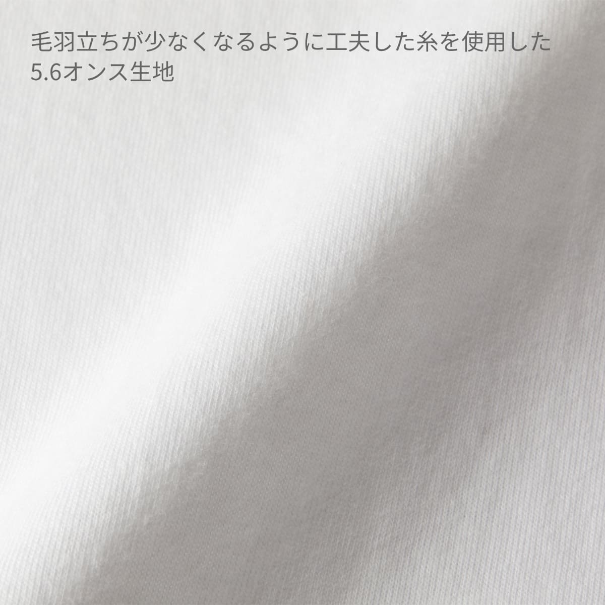 5.6オンス ハイクオリティ Tシャツ（ティア アウェイ タグ） | メンズ | 1枚 | 5001-05 | ホワイト