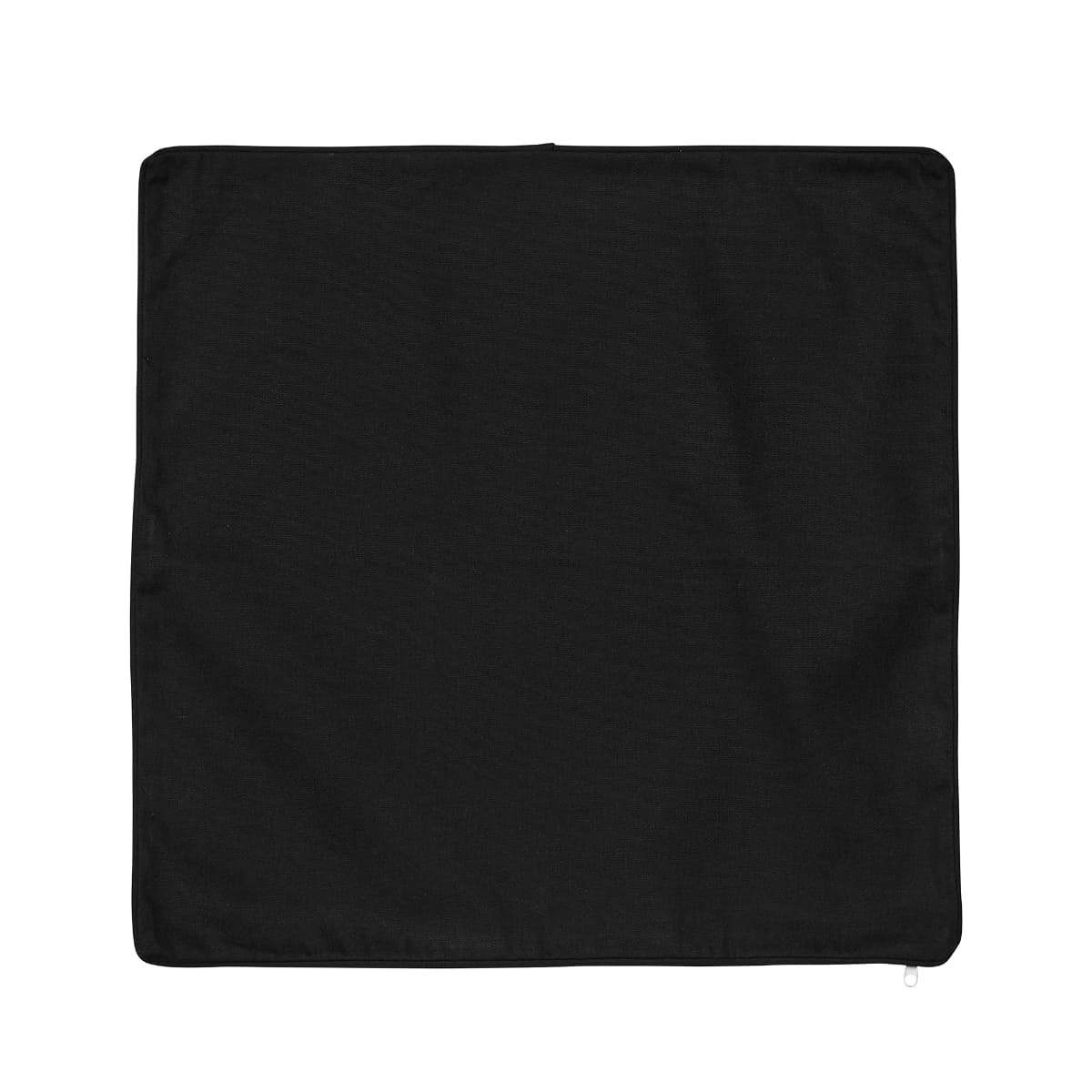 レギュラー キャンバス スクエア クッション カバー | ノベルティ(小物) | 1枚 | 6161-01 | ブラック