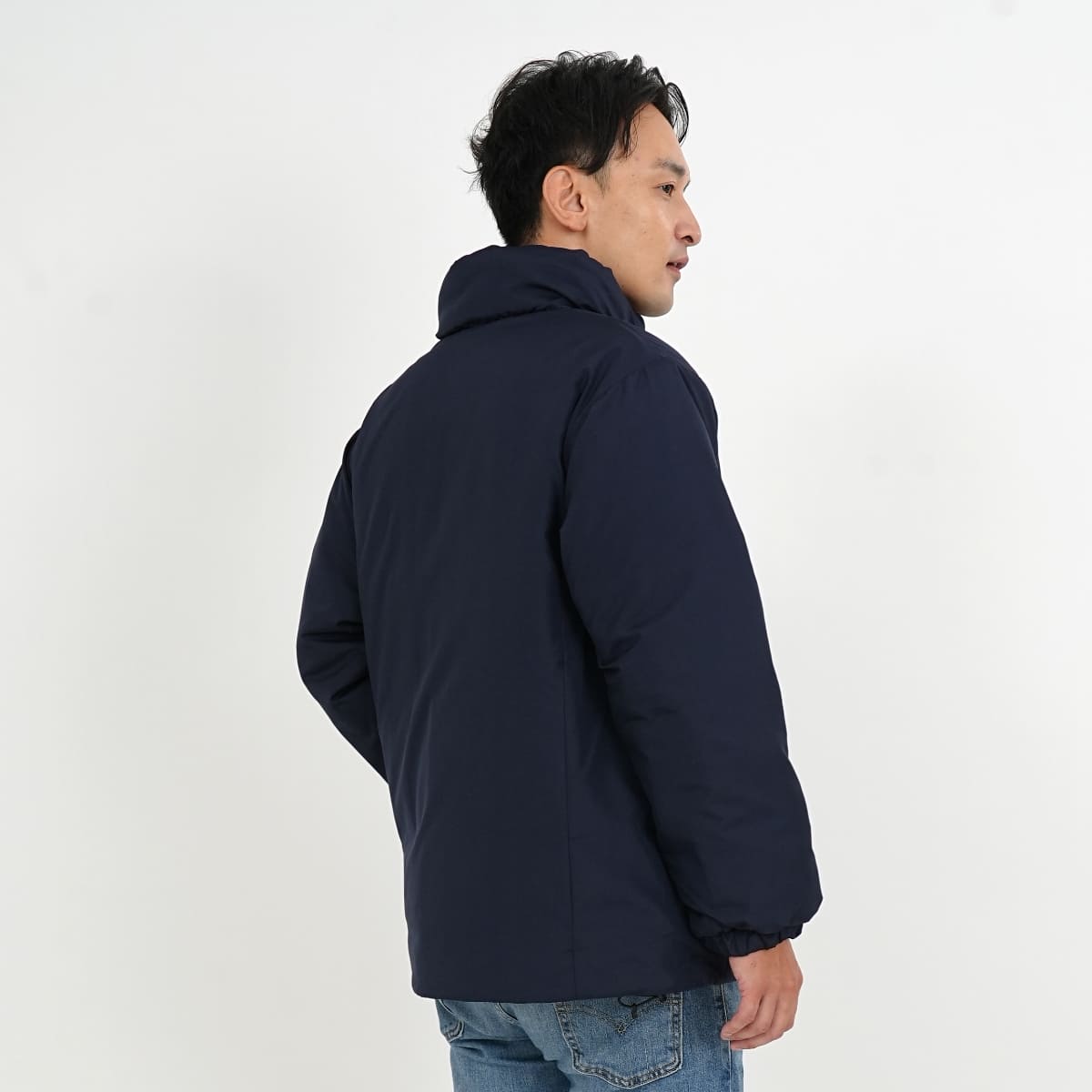 インサレーテッド スタンド ジャケット(中綿入) | メンズ | 1枚 | 7464-01 | ブラック