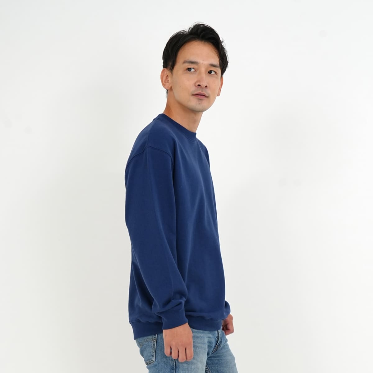8.8オンス オーセンティック パイル クルーネック スウェット(裏パイル) | メンズ | 1枚 | 5399-01 | インディゴ