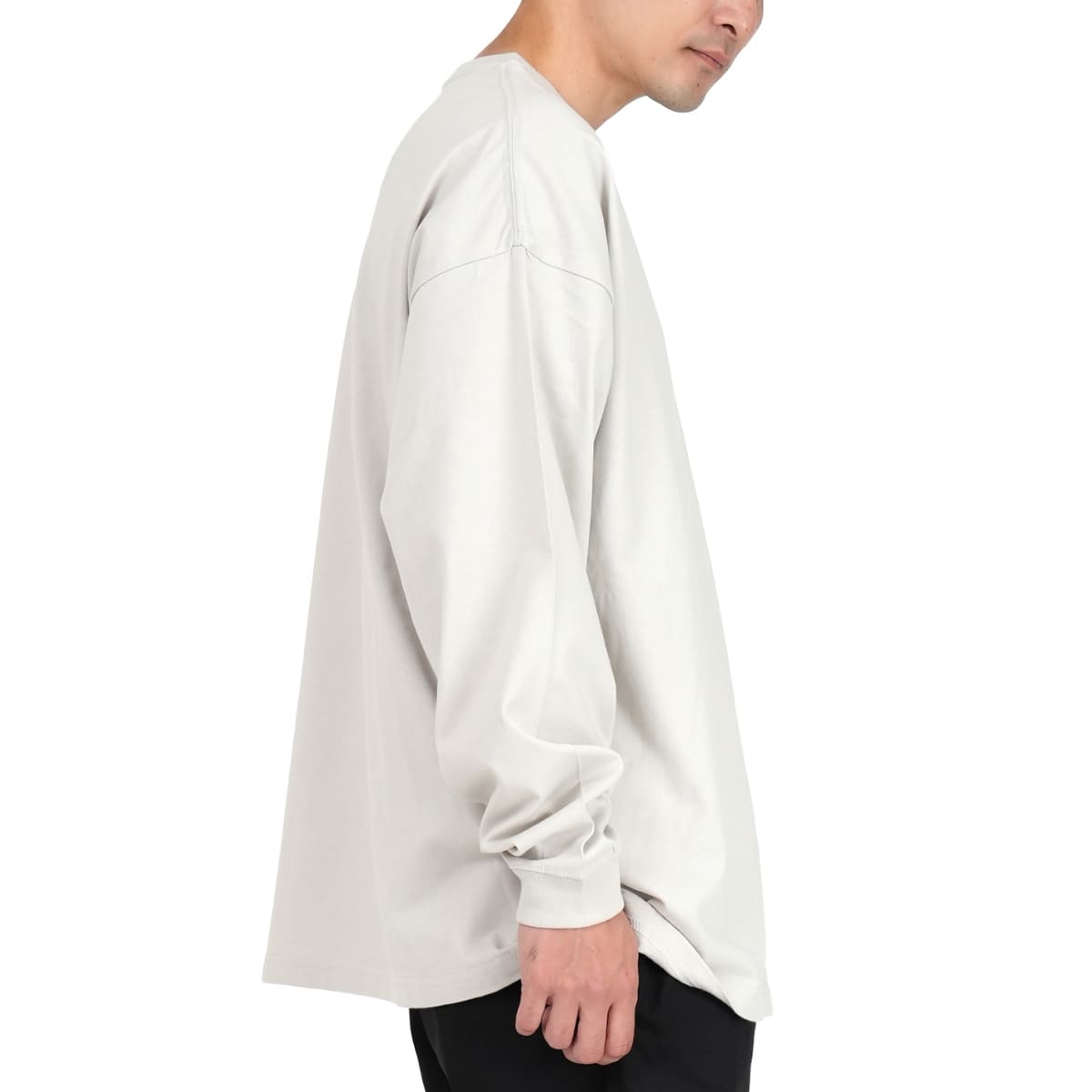 5.6オンス ビッグシルエット ロングスリーブ Tシャツ | メンズ | 1枚 | 5509-01 | ホワイト