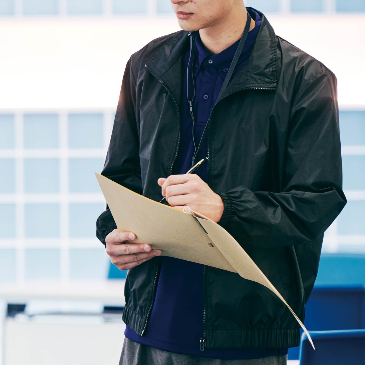 ETイベントブルゾン | ビッグサイズ | 1枚 | 00051-ET | 蛍光イエロー