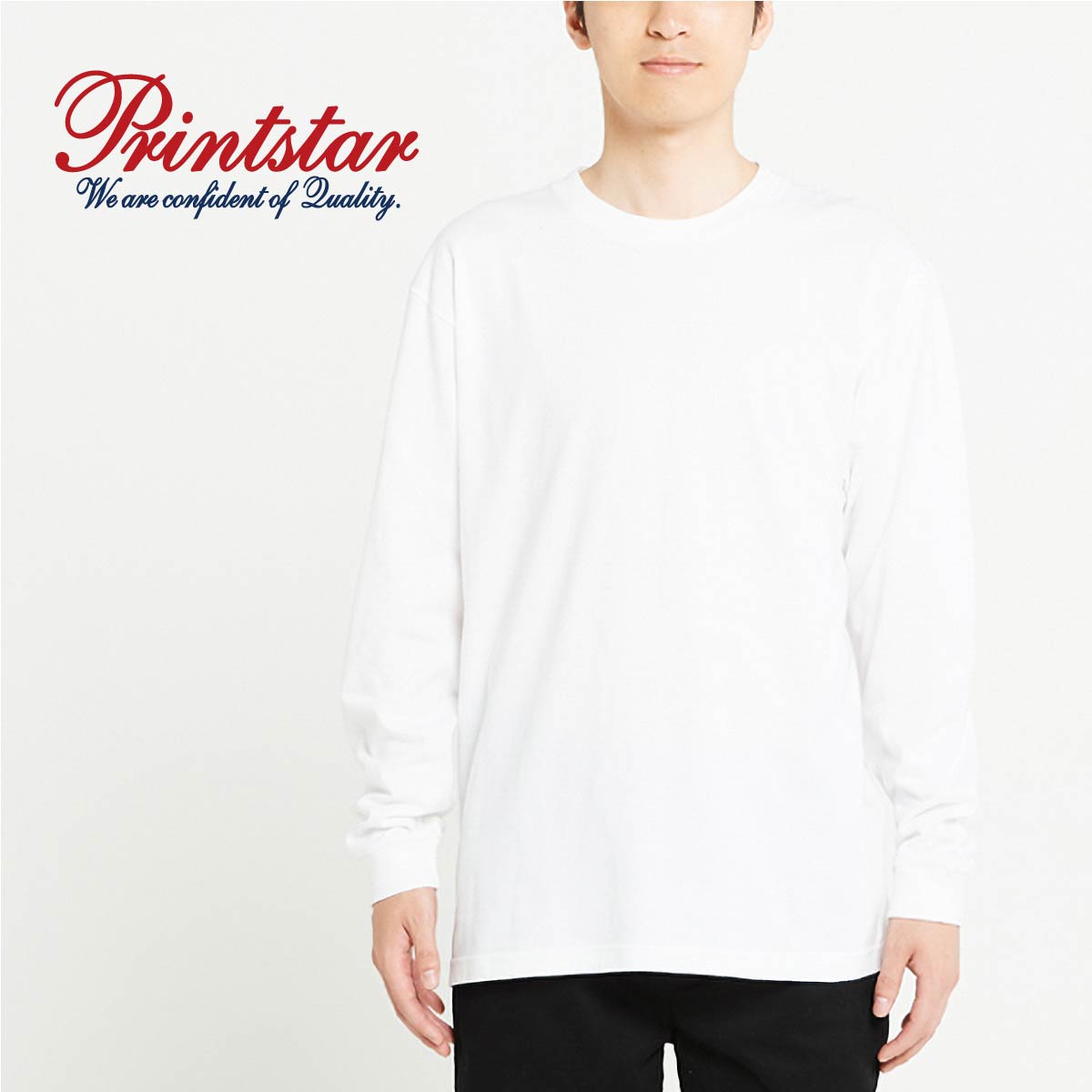 5.6オンス ヘビーウェイトLS-Tシャツ(+リブ) | メンズ | 1枚 | 00110-CLL | ブラック