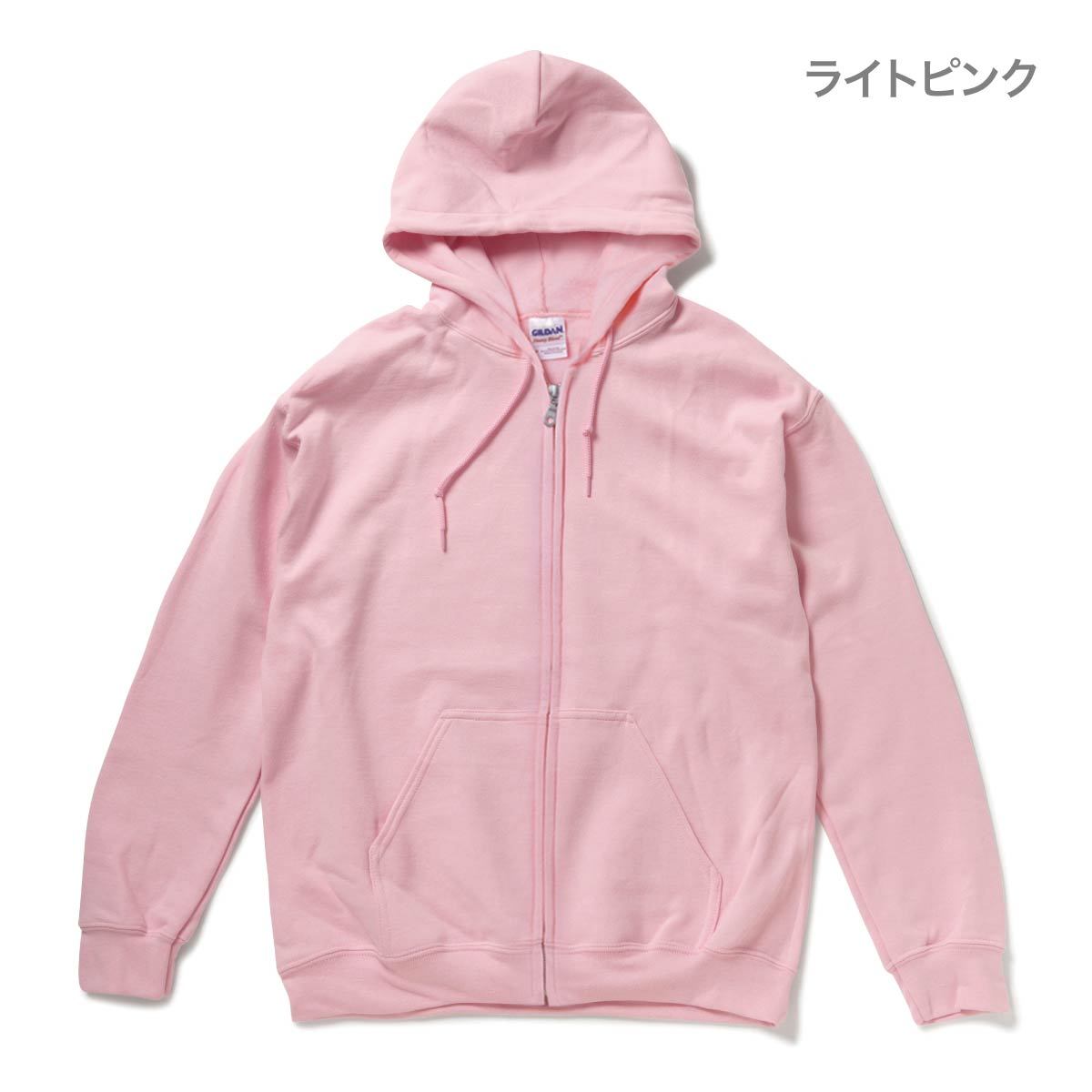 8.0 oz ヘビーブレンドZIPパーカー(YOUTH) | キッズ | 1枚 | 18600B | スポーツグレー