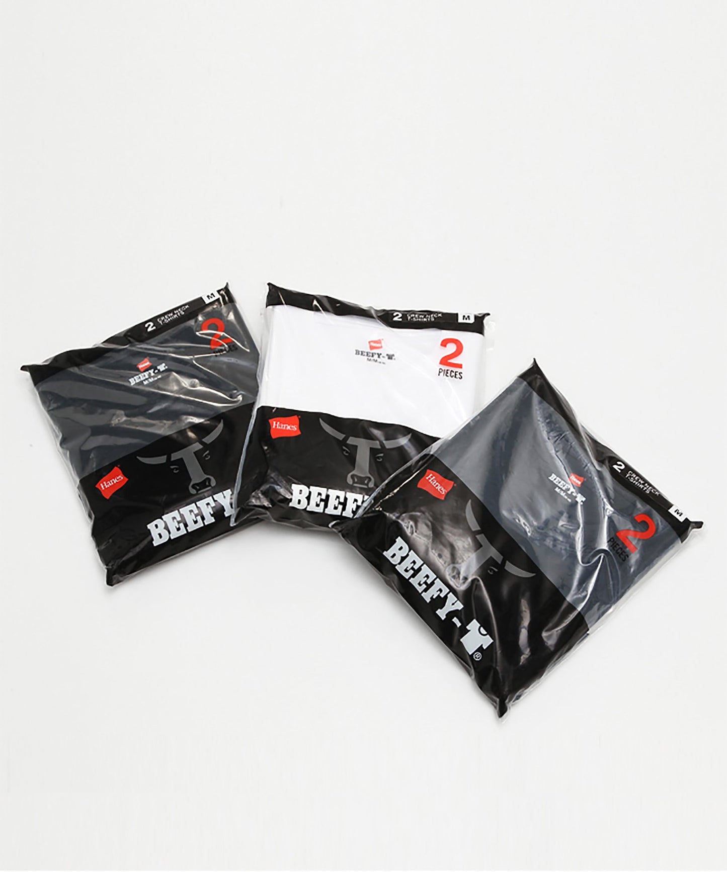 BEEFY T-SHIRT 2P | メンズ | 02T | H5180-2 | ブラック