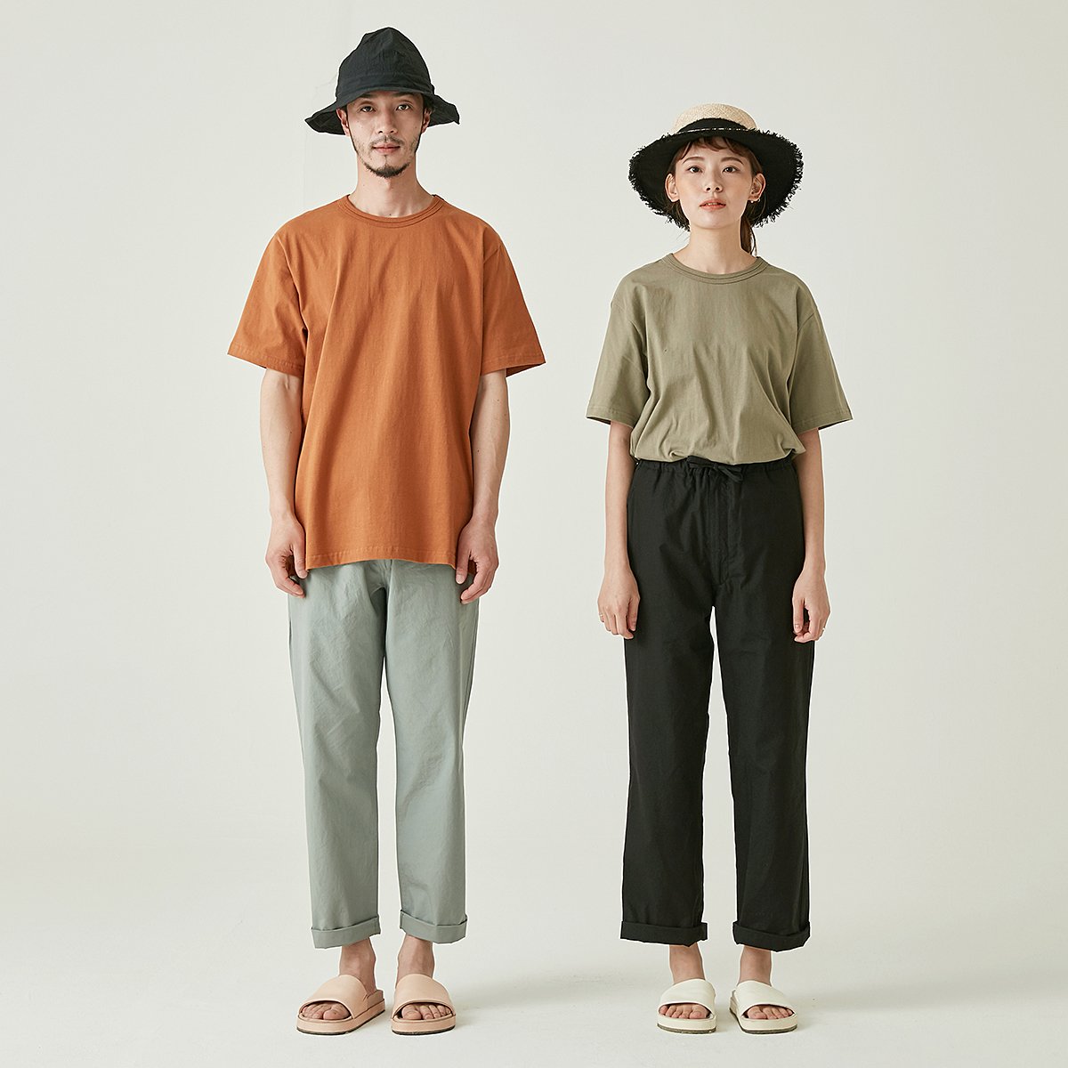 DOUBLE RIBS ダブルネックリブ 厚手半袖Tシャツ | メンズ | 1枚 | WHTTP_DR | BLACK