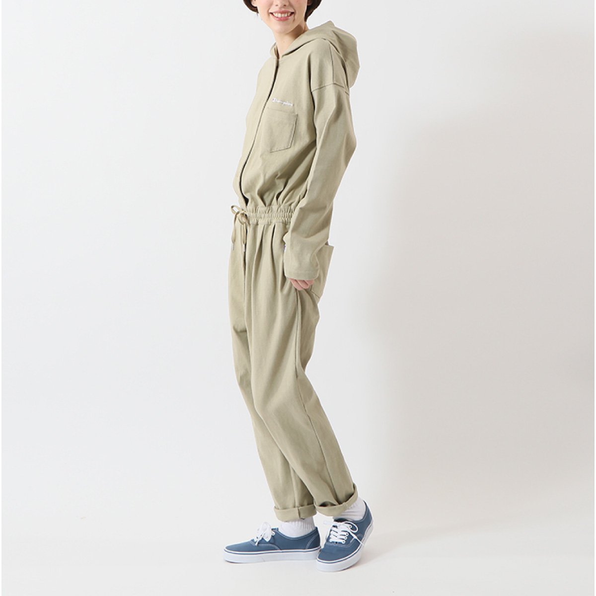 JUMPSUIT | レディース | 1枚 | CW-S407 | ブラック