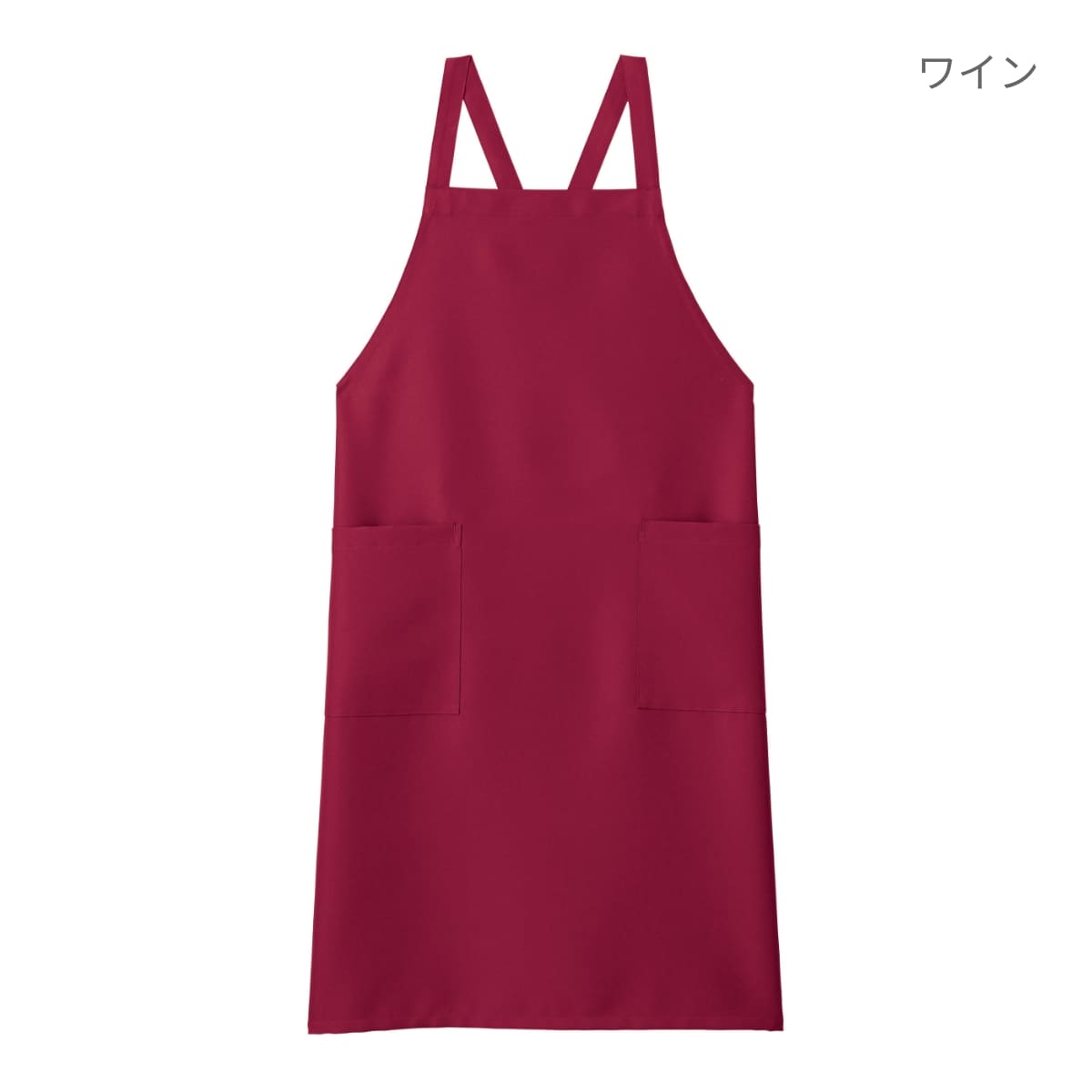 胸当てエプロン | カフェ・飲食店制服 | 1枚 | FK7168 | ブルー