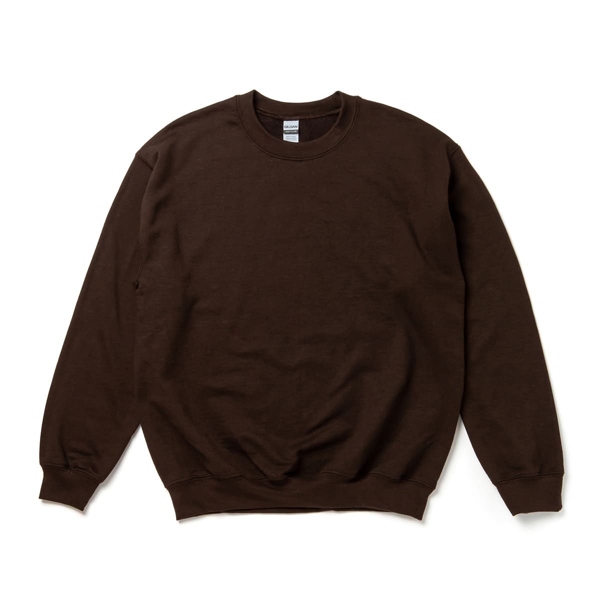 A17487 美品 エイトン クルーネックスウェットPO キャメル 06 8.0オンス ヘビーブレンド クルーネック スウェットシャツ