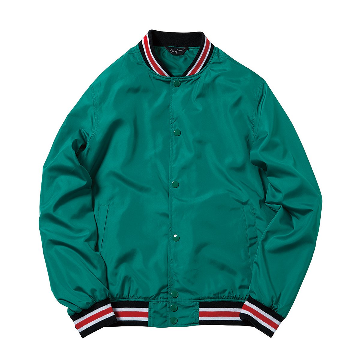 スタジアムジャケット | メンズ | 1枚 | MJ0069 | グリーン – Tshirt