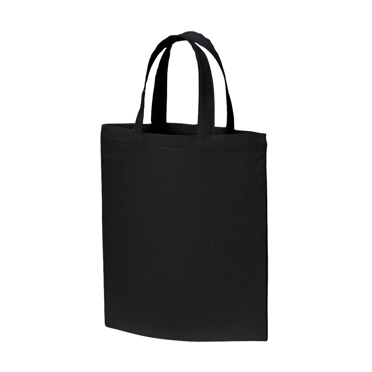 A4コットンバック(カラー) | ノベルティ(小物) | 1枚 | MA9004 | ブラック