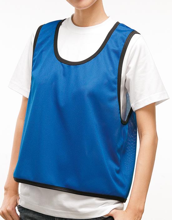 ビブス | ユニフォーム | 1枚 | MK7102 | 蛍光オレンジ