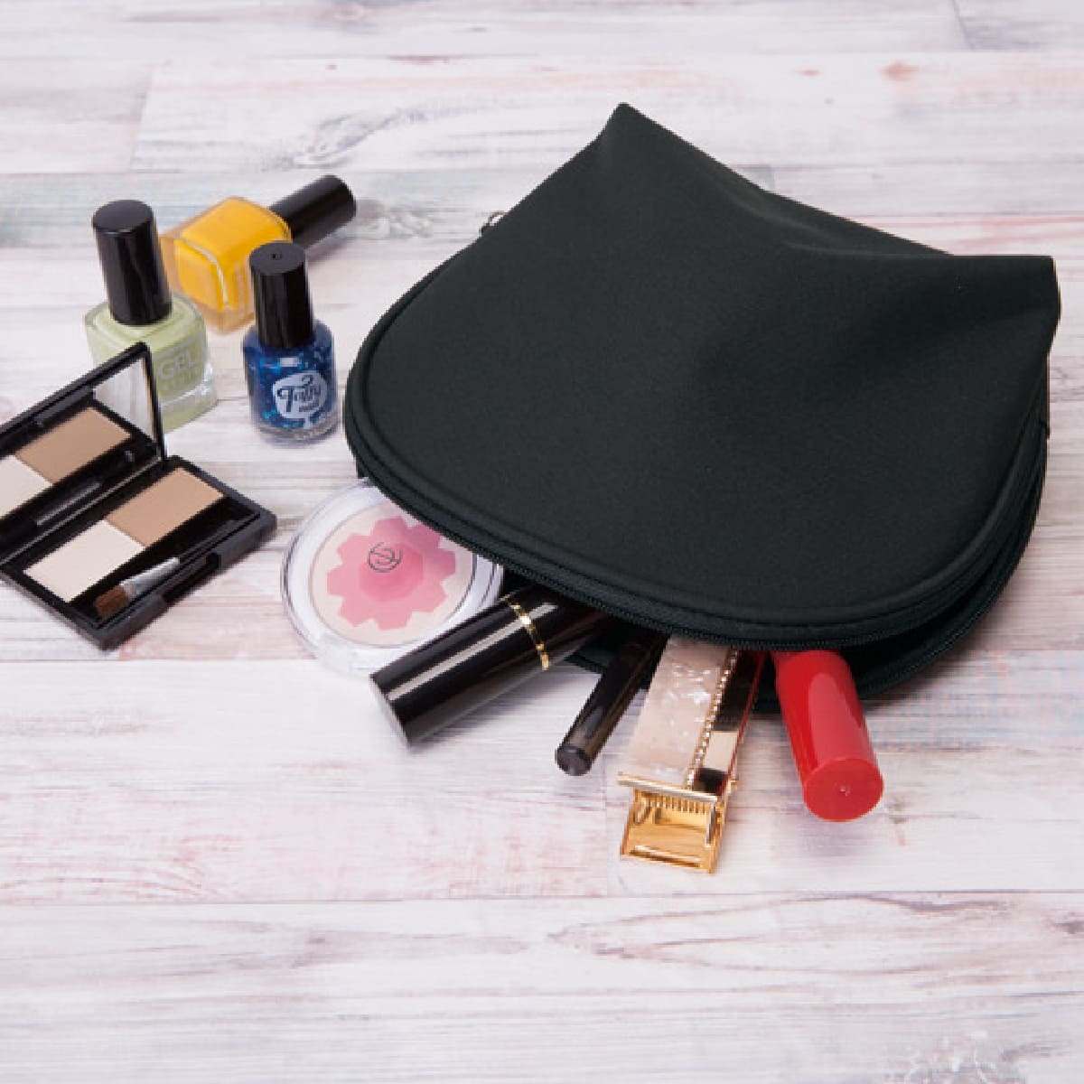 ベーシック シェルポーチ | ノベルティ(小物) | 1枚 | TR-0883 | ミルキーベージュ