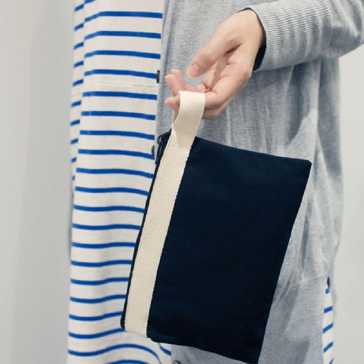 キャンバス ベルトストラップポーチ(S) | ノベルティ(小物) | 1枚 | TR-0893 | ナチュラル