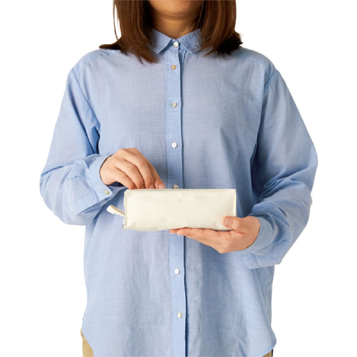 ユーティリティ スクエアポーチ(ロング) | ノベルティ(小物) | 1枚 | TR-1065 | ネイビーブルー