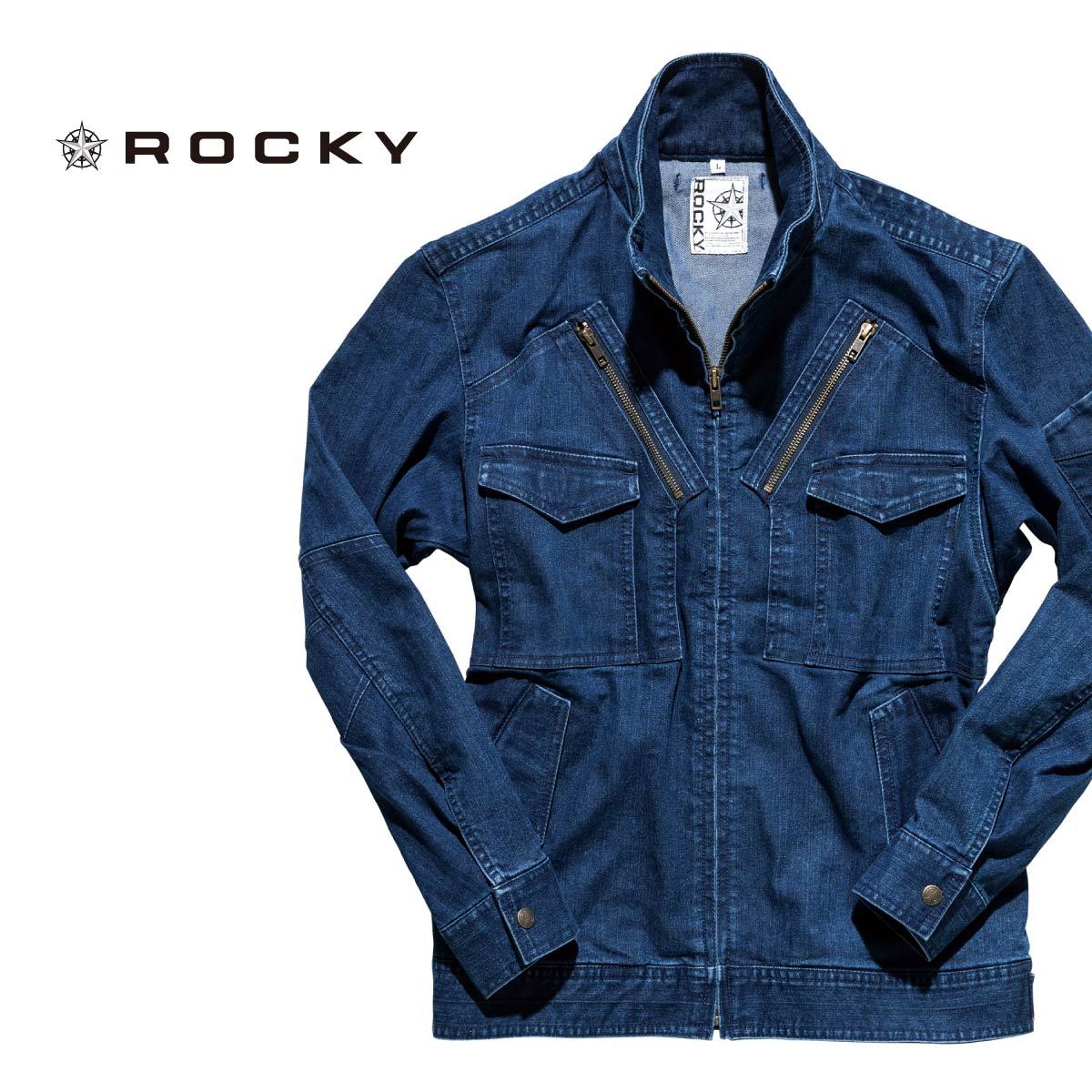 フライトジャケット | 作業着 | 1枚 | RJ0904 | ライトデニム