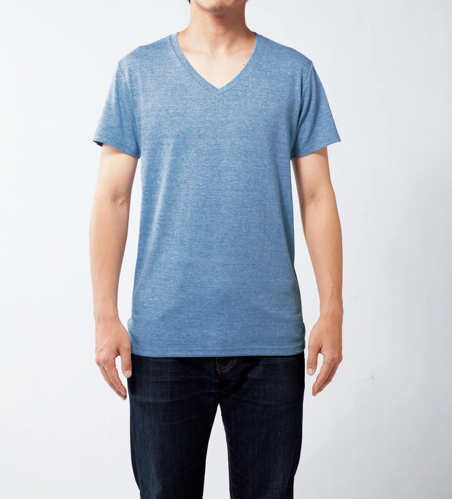 トライブレンド Vネック Tシャツ | メンズ | 1枚 | TBV-129 | オートミール