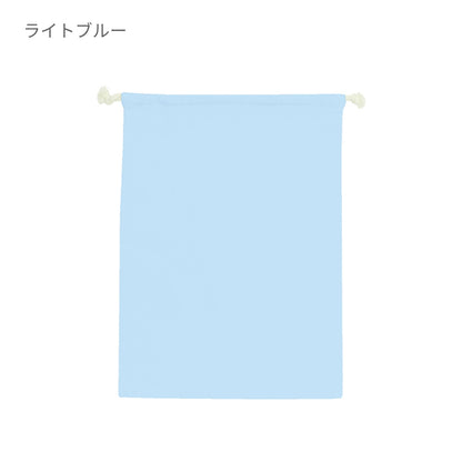 コットン巾着（Ｌ） | ノベルティ(小物) | 1枚 | TR-0294 | ナチュラル