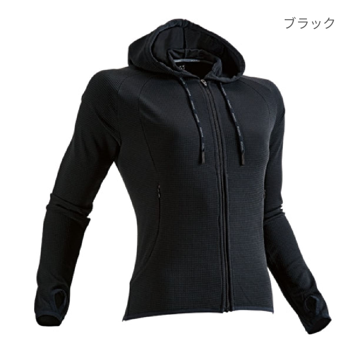 【送料無料】ウィメンズフィットネスパーカー | ユニフォーム | 1枚 | P3220 | ホワイト