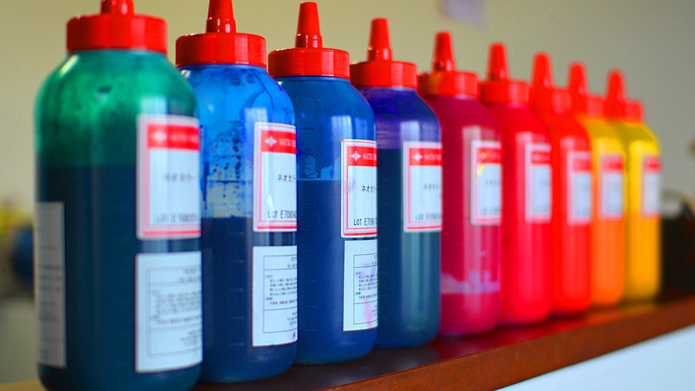 TシャツプリントDIY初心者に教えるインクの違い！