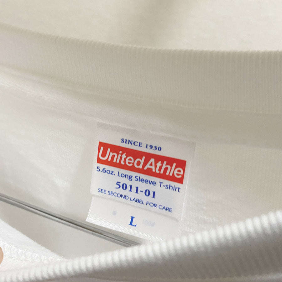ロングスリーブＴシャツ(1.6インチリブ) | 5011-01 | United Athle(ユナイテッドアスレ)