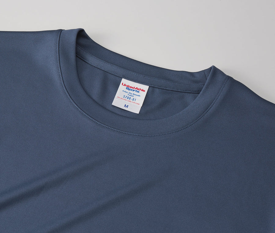 4.4オンス ドライスムース リサイクルポリエステル Tシャツ | 5700-01 | United Athle(ユナイテッドアスレ)