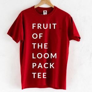 鮮やかなカラーが目を引く。TokyoTshirt.st別注のFRUIT OF THE LOOMパックT