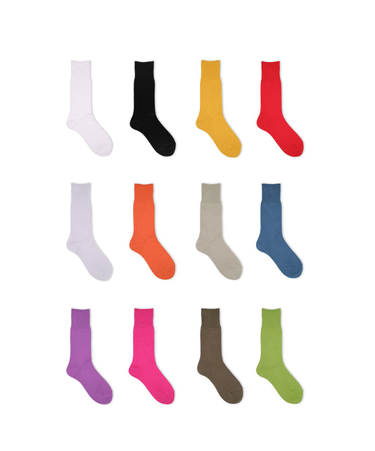 クルー丈カラーソックス  | CCS-902 | TRUSS(トラス)