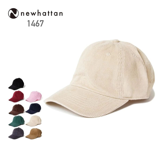 コーデュロイ ベースボールキャップ | 1467 |  NEWHATTAN(ニューハッタン)