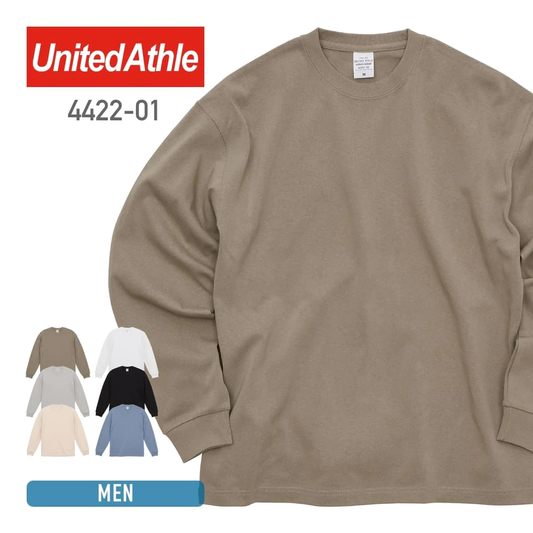 9.1オンス マグナムウェイト ビッグシルエット ロングスリーブ Tシャツ (2.1インチリブ) | 4422-01 | United Athle(ユナイテッドアスレ)