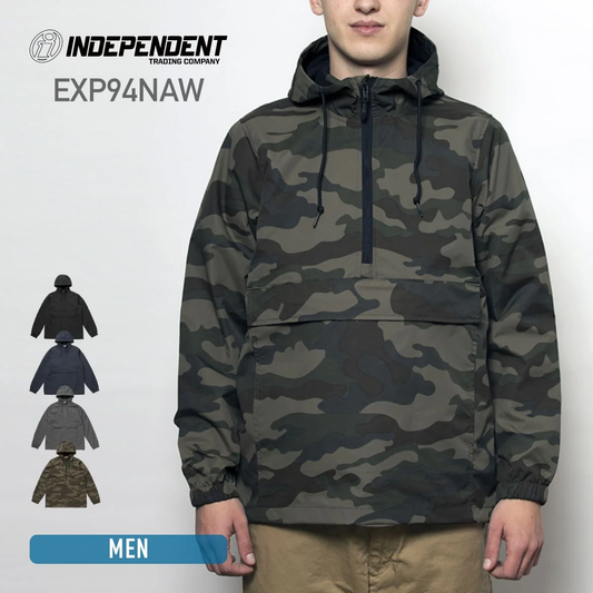 フーデット アノラックジャケット | EXP94NAW | INDEPENDENT(インデペンデント)